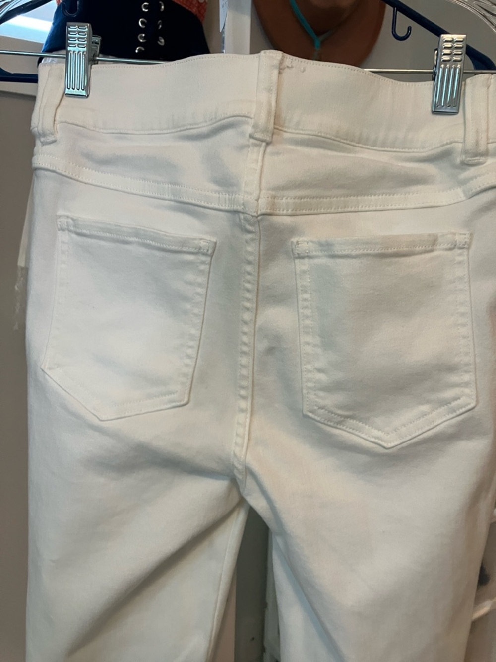 SPANX White High-Rise Skinny Jeggings - Picture 9 of 9